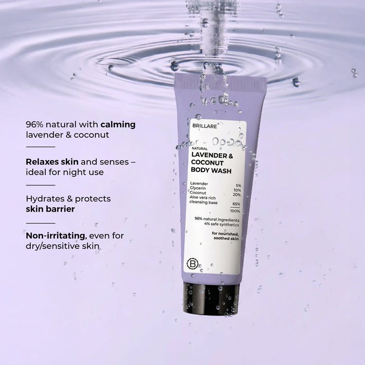 Mini Lavender &amp; Coconut Body Wash (20ml)