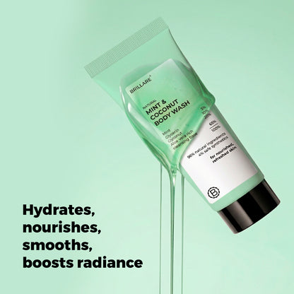 Mini Mint &amp; Coconut Body Wash (20ml)