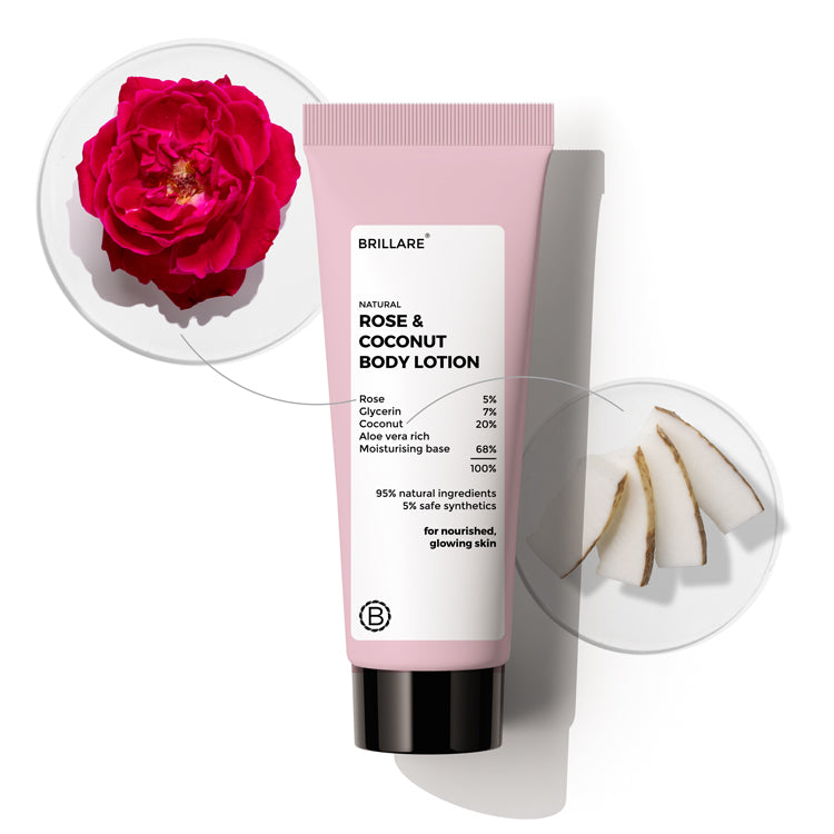 Mini Rose &amp; Coconut Body Lotion (20ml)