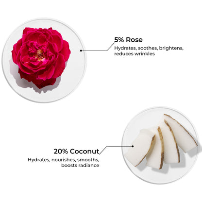 Mini Rose &amp; Coconut Body Wash (20ml)