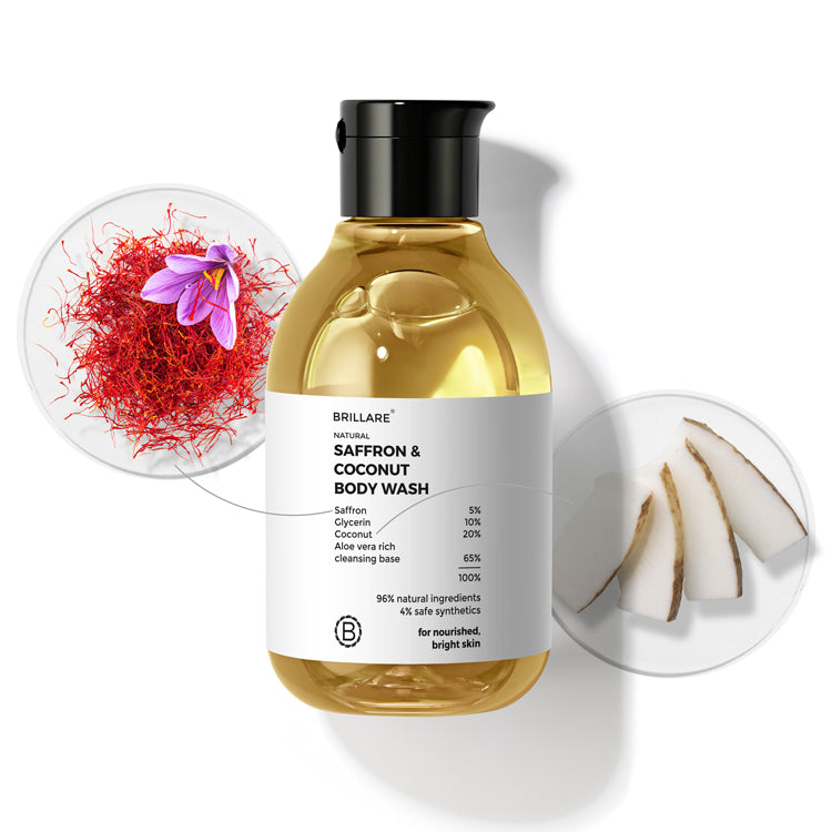 Saffron &amp; Coconut Body Wash