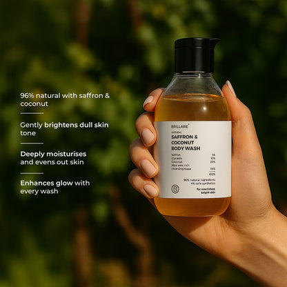 Saffron &amp; Coconut Body Wash