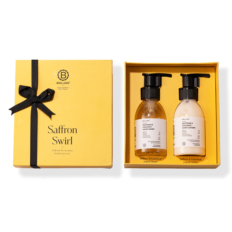 SAFFRON SWIRL HAND CARE KIT (PACK OF 2)