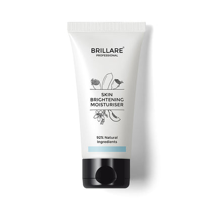 Front view of Brillare Professional Skin Brightening Moisturiser against while background.