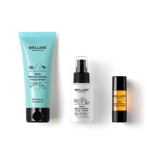 Skin Brightening Complete Skin Care Kit For Reducing Pigmentation