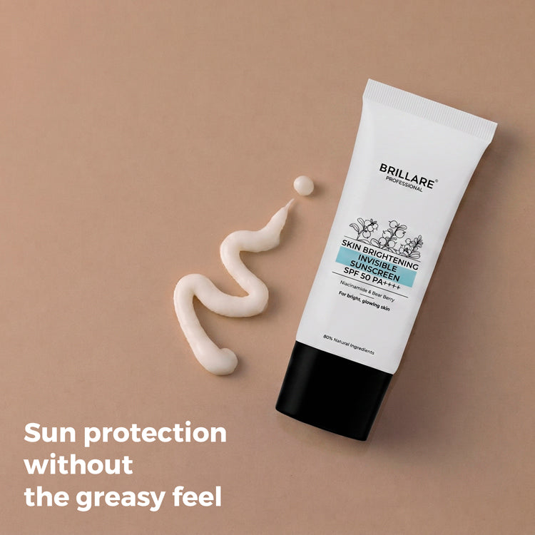 Skin Brightening Invisible Sunscreen with SPF50