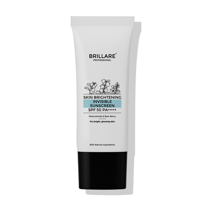 Skin Brightening Invisible Sunscreen with SPF50