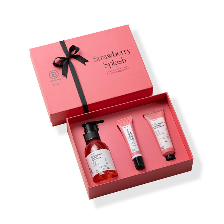 STRAWBERRY SPLASH GIFT KIT (PACK OF 3)