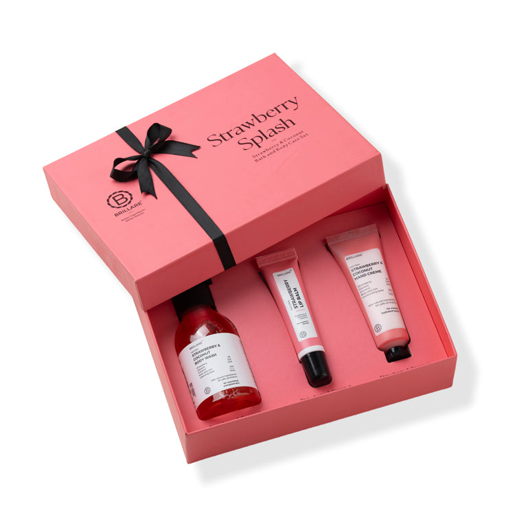 STRAWBERRY SPLASH GIFT KIT (PACK OF 3)
