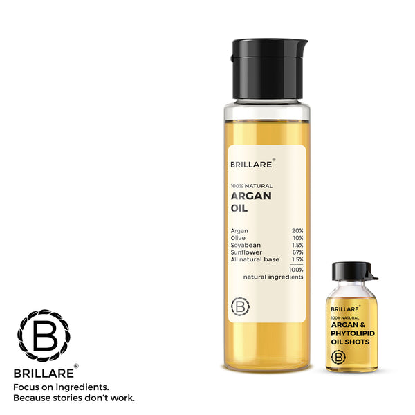 Argan & Phytolipid Oil Shots and Argan Oil Combo For Dry, Frizzy Hair