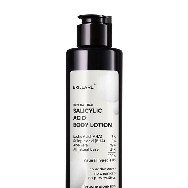 1 Salicylic Acid Body Lotion for AcneProne Skin Brillare