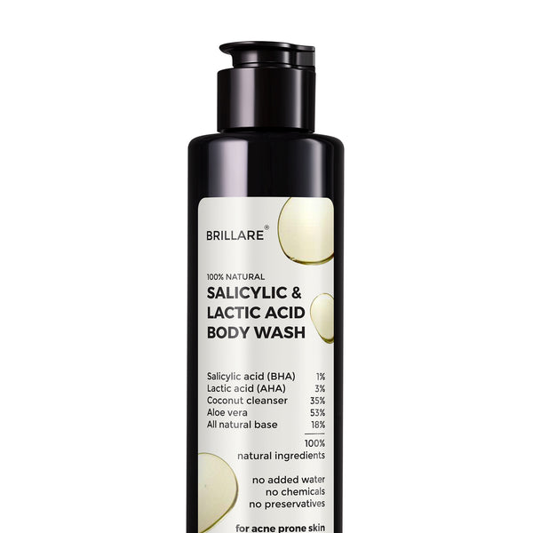 Salicylic Acid & Lactic Acid Body Wash for AcneProne Skin