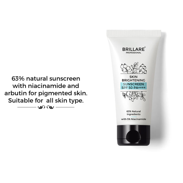 Skin Brightening Sunscreen with Niacinamide with SPF50