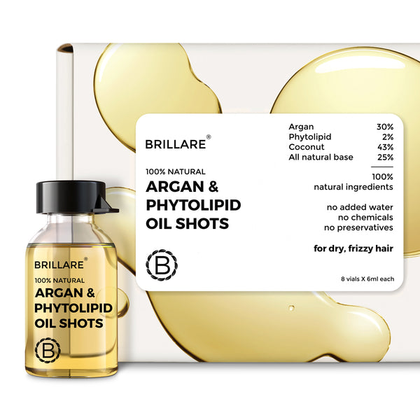 Argan & Phytolipid Oil Shots For Dry, Frizzy Hair