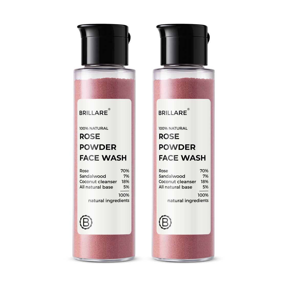 Rose Powder Face Wash Combo For youthful Skin 30g